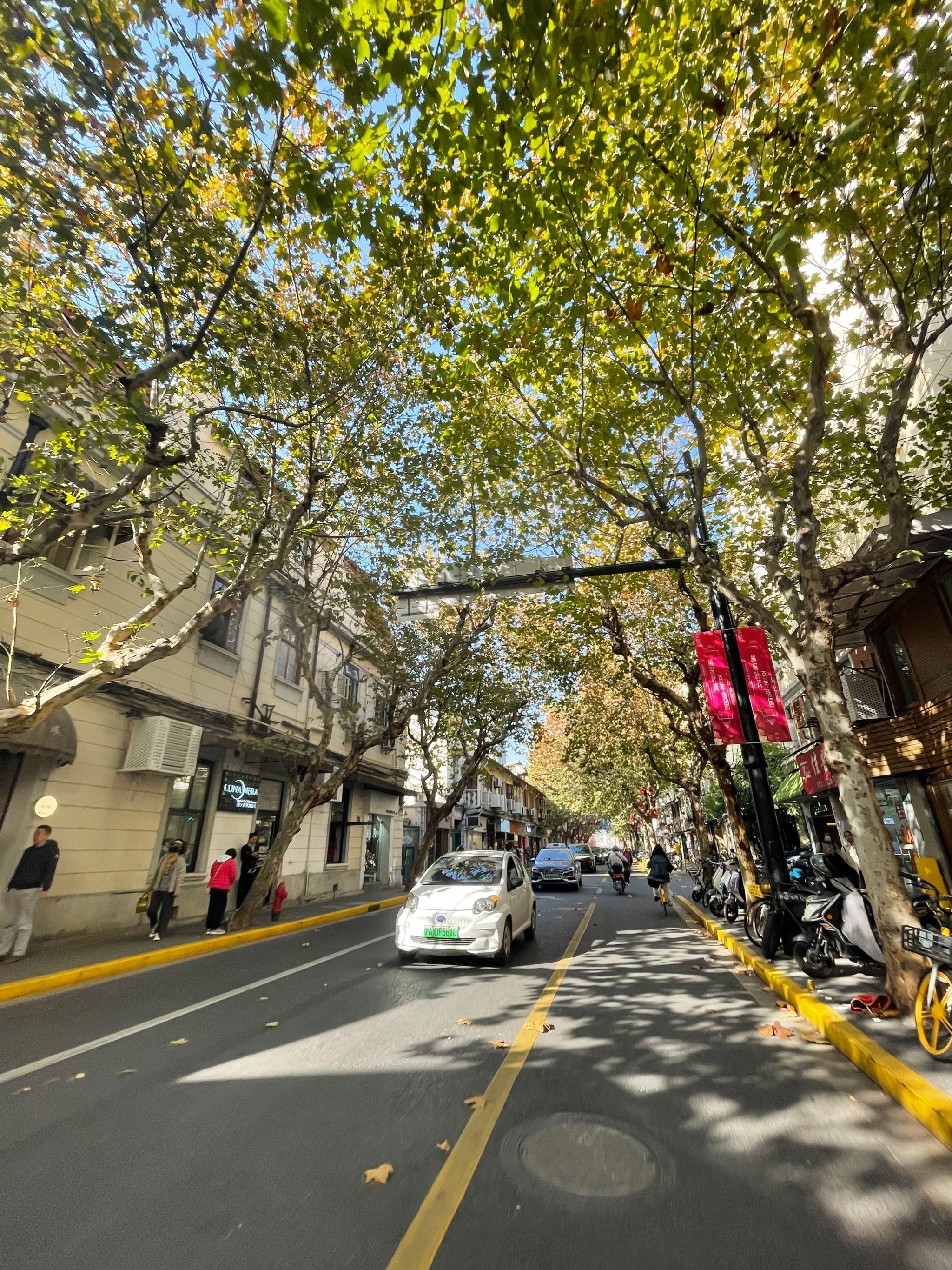 漫步街头的美景掠影