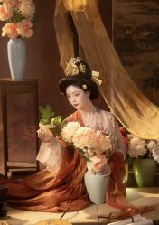 -虞美人古装摄影(汉服体验)