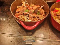 日式照烧三文鱼骨-松咖啡自助餐厅·松北香格里拉