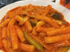 鱼饼炒年糕-桃园中华料理炸酱面(燕儿岛路店)