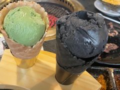 抹茶冰淇淋-神户赤童日式烤肉伙伴(东直门店)