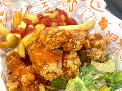 甜辣炸鸡（有骨）-玄希浪漫厨房·韩料烤肉(湖滨银泰in77店)