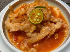 香柠开胃无骨鸡爪-老头儿油爆虾(星光一期店)