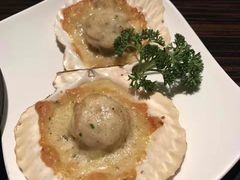芝士焗扇贝-王鼎精致料理铁板烧(世博源店)
