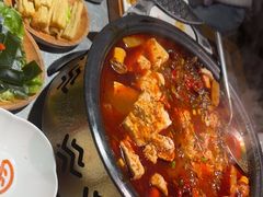 -探鱼·鲜青椒爽麻烤鱼(天河优托邦店)