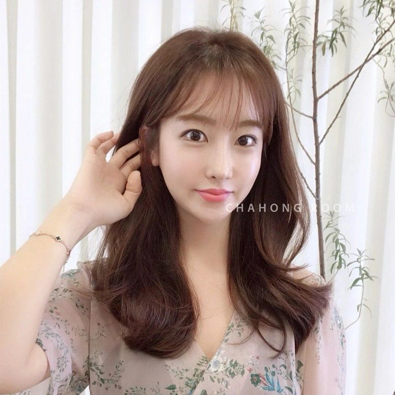 中分发型的柔美