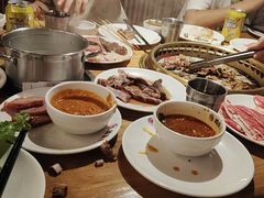 -韩京炭火烤肉自助料理(柯桥万达店)
