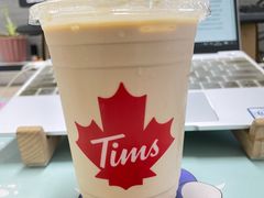 燕麦拿铁欢享装-Tims天好咖啡·贝果(雁展路万象天地店)