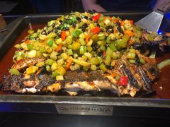 豆豉鱼-江边城外烤全鱼(方庄时代购物中心店)