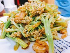 虾仁花菜-北戴河庆山饭店·海鲜砂锅粥(北戴河黑石路店)