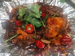 风味蝶鱼头-将相和·海鲜蒸饺大连菜
