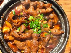 香菇煨肥肠-陶德砂锅(蜀汉路店)