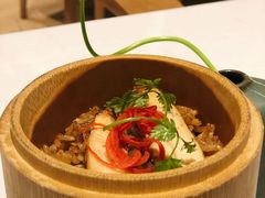 松茸香茅竹筒饭-若蘭慈·无国界素食料理(欢乐海岸店)