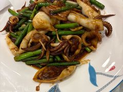 五花肉烧笔管-良友·海鲜青岛菜(五四广场店)