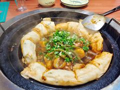 脊骨芸豆锅-满兴咱妈烀饼铁锅炖(兰州北街店)