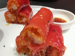 红米脆皮鲜虾肠-蝴蝶里·粤菜·点心(滨江龙湖店)