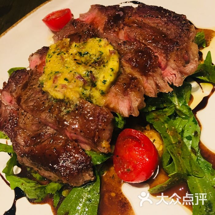 gaga鲜语谷饲牛扒配红酒浓汁图片-北京西餐-大众点评网