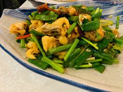 小葱拌黄蚬子-渔娘渔家丹东海鲜(东直门店)