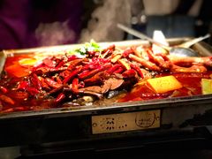 卤味火锅烤鱼-探鱼·鲜青椒爽麻烤鱼(番禺万达店)