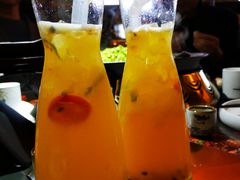 百香果绿茶-烤煌黑豆花烤鱼(保山五洲国际广场店)