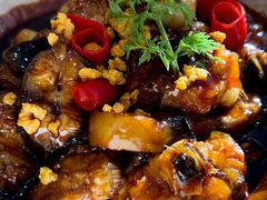 蒜烧江鳗鱼-子霖南山鲜虾面(南山总店)