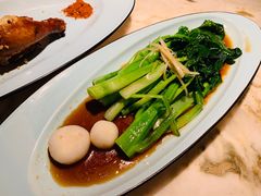油淋脆菜心-绿茶餐厅(乐峰广场店)