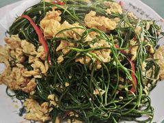 沙葱炒蛋-煲来饱去冷水鱼