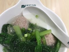 小白菜汆丸子-梦航彩虹之约自助餐厅(华府天地店)