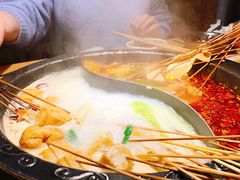 牛油鸳鸯锅底-8号苑自助烤场(西单店)