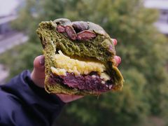 三倍抹茶豆泥奶酥吐司-LELECHA乐乐茶(新街口大洋店)