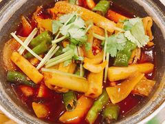 干锅肥肠面-霸道川面馆(张江店)