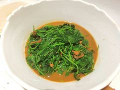 蚌肉金花菜-洋洋中餐馆·SINCE 1997(信投店)