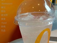 白露乳酸菌风味气泡饮-麦当劳(中山公园龙之梦店)