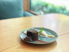 熔岩巧克力蛋糕配冰淇淋-EN SPACE恩空间