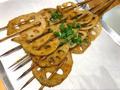 烤莲藕-木屋烧烤(岗顶二店)