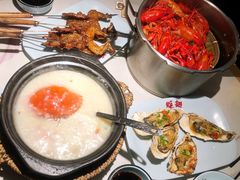 青蟹粥-蚝翅·海鲜粥·烧烤·宁夏滩羊季(玉米楼店)