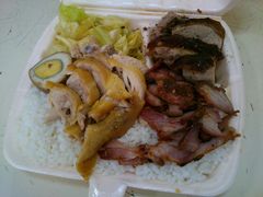 叉烧、烧鸭、盐焗鸡三拼-粤式轩广东茶餐厅(草市街店)