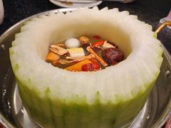 -得意咚瓜·顺德鱼生·冬瓜盅火锅