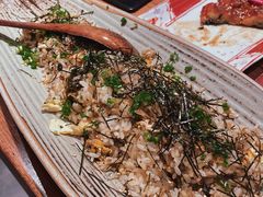 小银鱼高菜炒饭-玄白·炭烤活鳗(上海首店)