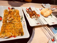 黄金胸口油-大院涮烤·东北经典老味烧烤·铜锅涮肉(江南东路店)
