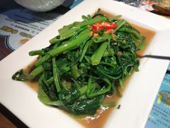 秘制虾酱炒空心菜-帕蓝·暹罗料理(曲阳店)
