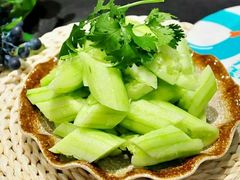 素拍黄瓜-九府羊鲜羊火锅·烧烤(海那城店)