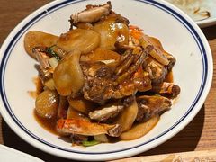 梭子蟹炒年糕-弄堂里·寻味杭州(湖滨银泰in77C区店)