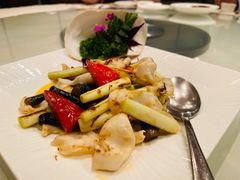 xo酱野菌葱爆象拔蚌-利苑酒家(华熙国际店)
