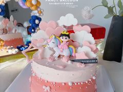 -卡比儿童蛋糕·心意定制·低脂零卡糖动物奶油FancyBALLOON(滨海店)