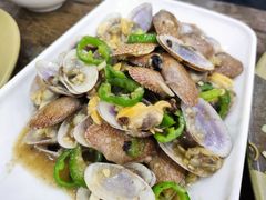 豉汁炒花甲-贞姨美食·老字号海鲜大排档