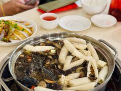 蘑菇汤乌鸡锅底-太婆天府山珍酒楼(亚运村店)