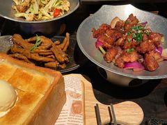 绿茶葱香烤鸡-绿茶餐厅(光谷世界城步行街店)