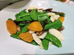 鸡纵菌田园小炒-雀蓝川菜(奥体广场店)