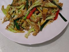 黄豆酱炒台山菜花-大欢喜饭店(江怡路店)